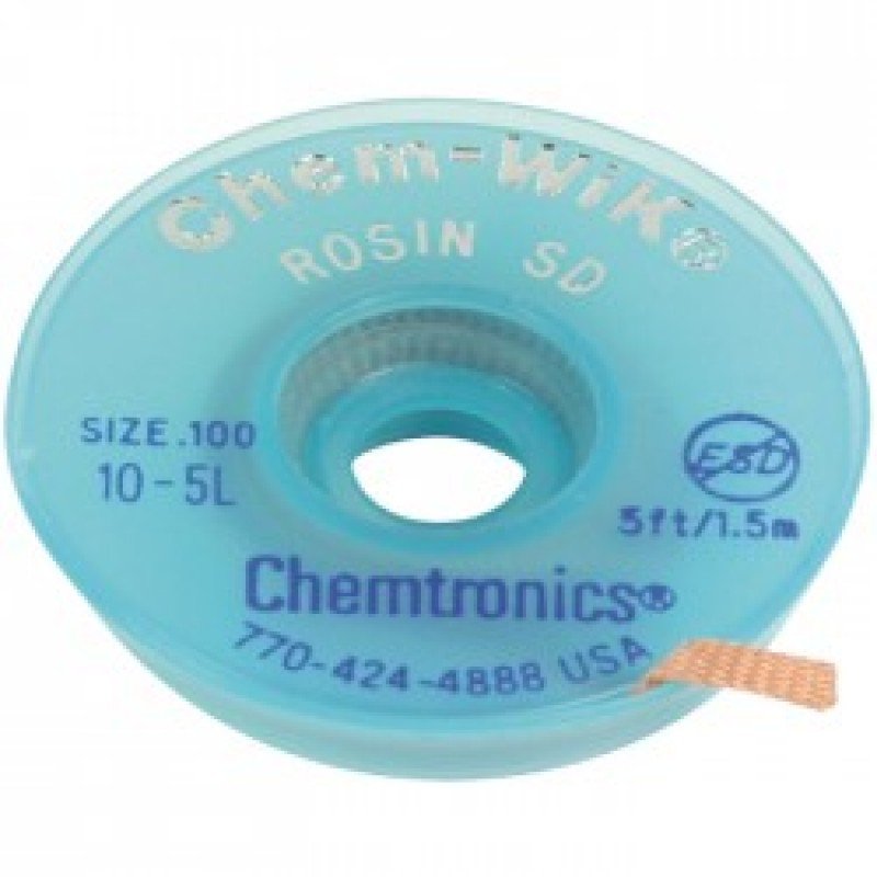 Reboling Solder Absorb Cable 1.5 Rosin SD Chemtronics Σύρμα Αποκολλήσεως Χαλκού