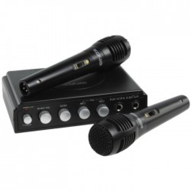 KONIG HAV-KM11 KARAOKE MIXER 2.1 STEREO & 2 X MICROPHONE ΕΝΙΣΧΥΤΗΣ ΜΕ 2 ΜΙΚΡΟΦΩΝΑ