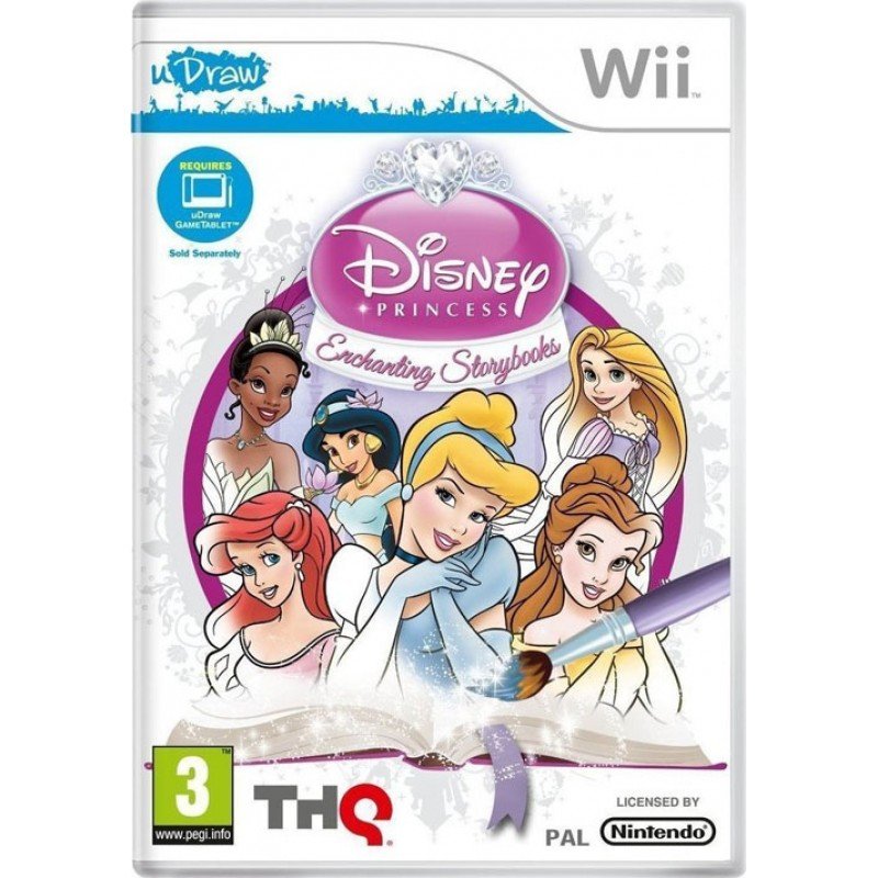 PRINCESS ENCHANTING STORYBOOKS uDRAW DISNEYS (Wii)