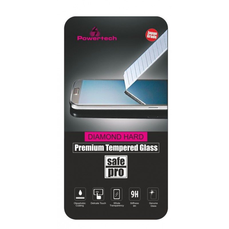 Premium Tempered Glass Screen Protector Powertech 9H 0.3mm Universal 5 Γυάλινο Προστατευτικό Οθόνης