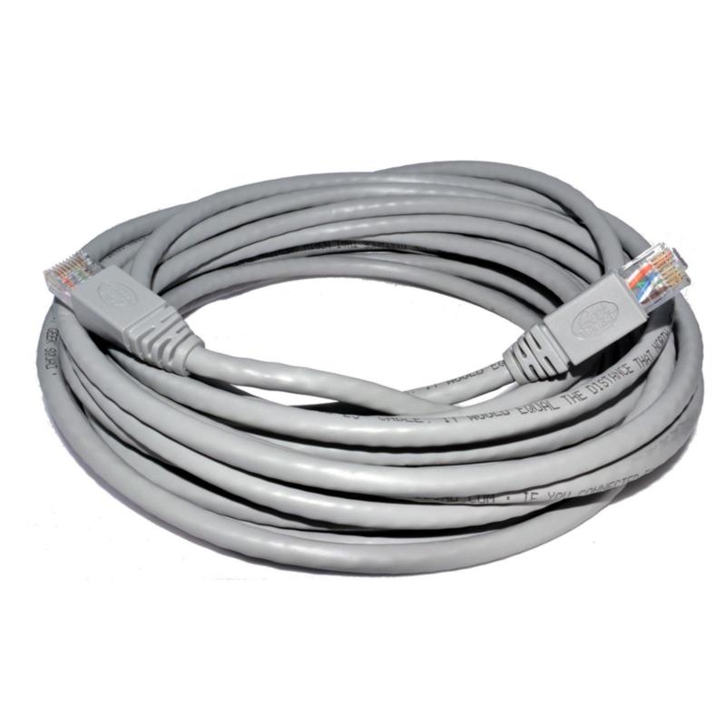 UTP Ethernet Cable 15m Gray Cat 6e Καλώδιο Δικτύου Γκρι