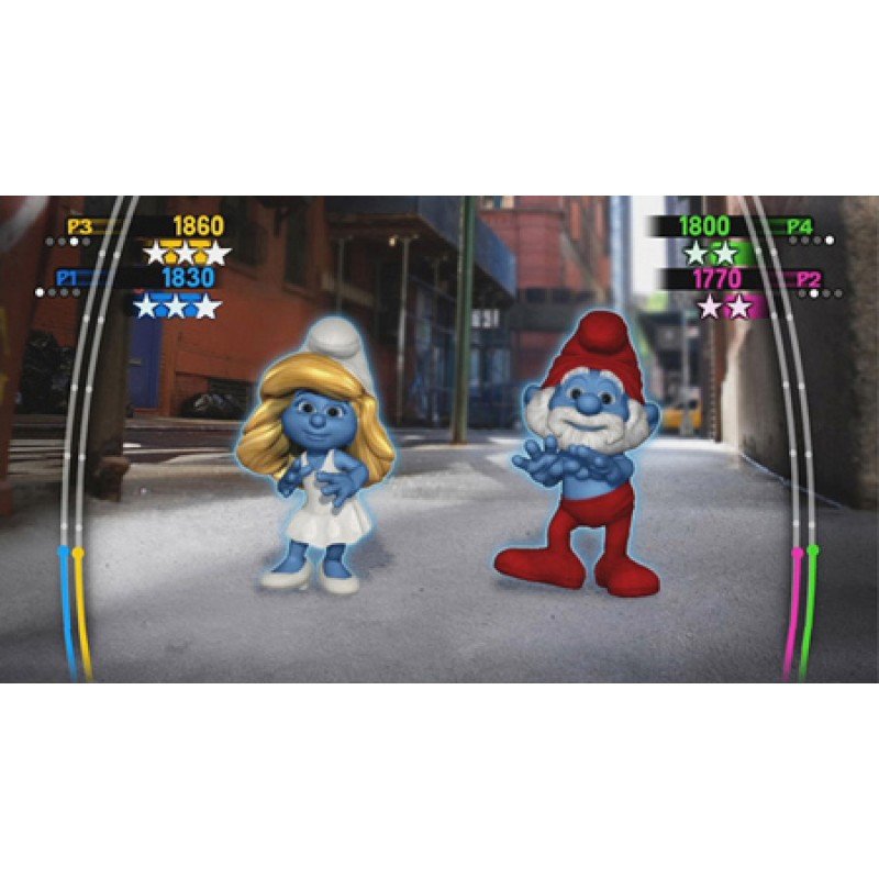 THE SMURFS PARTY PACK [DANCE & 2] (WII)