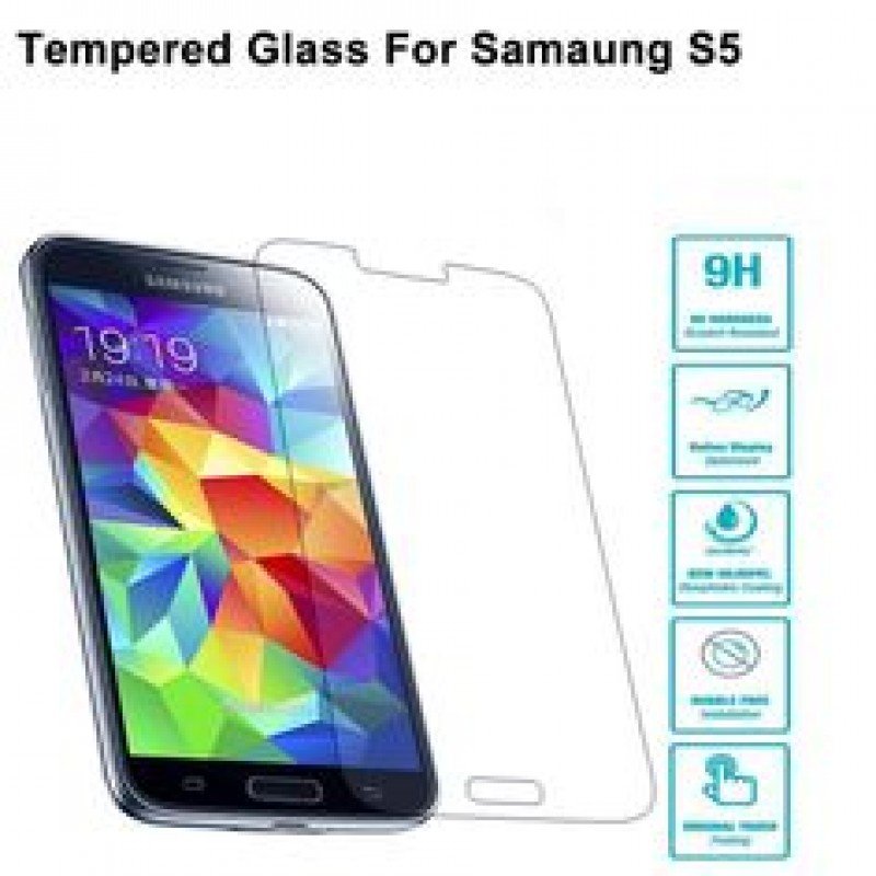 Premium Tempered Glass Screen Protector Powertech 9H 0.3mm Samsung Galaxy S5 Γυάλινο Προστατευτικό Οθόνης