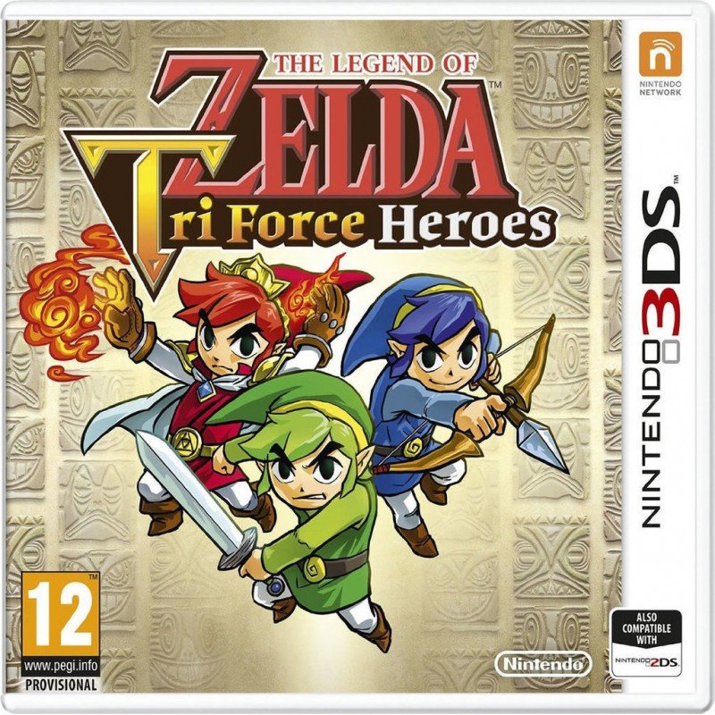 THE LEGEND OF ZELDA TRI FORCE HEROES (3DS)