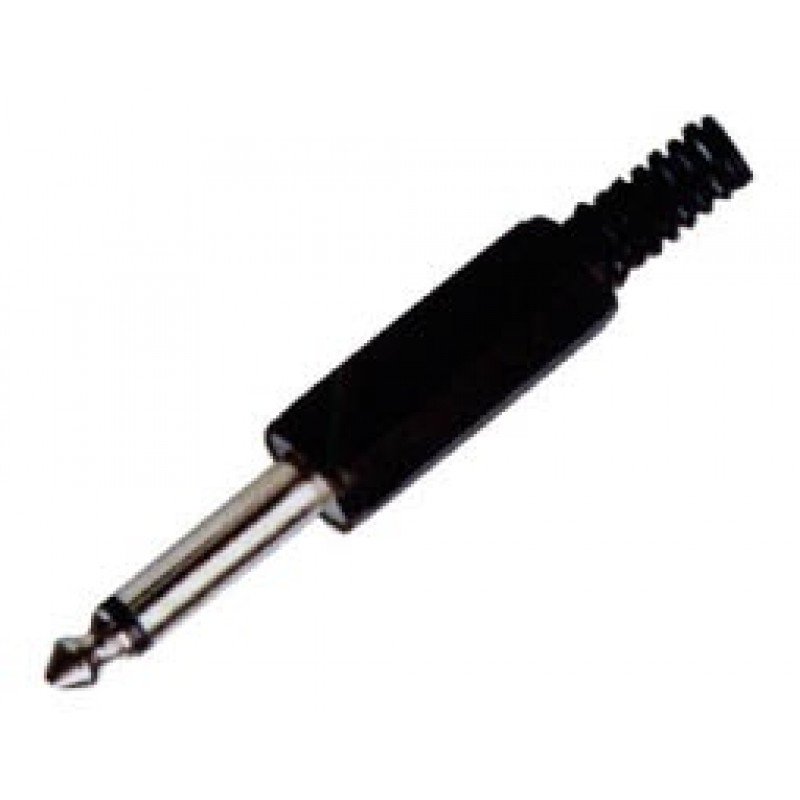 Adapter Jack 6.3 Mono Male Τελικό Μονοφωνικό Βύσμα Ήχου D022  JYC-LZ