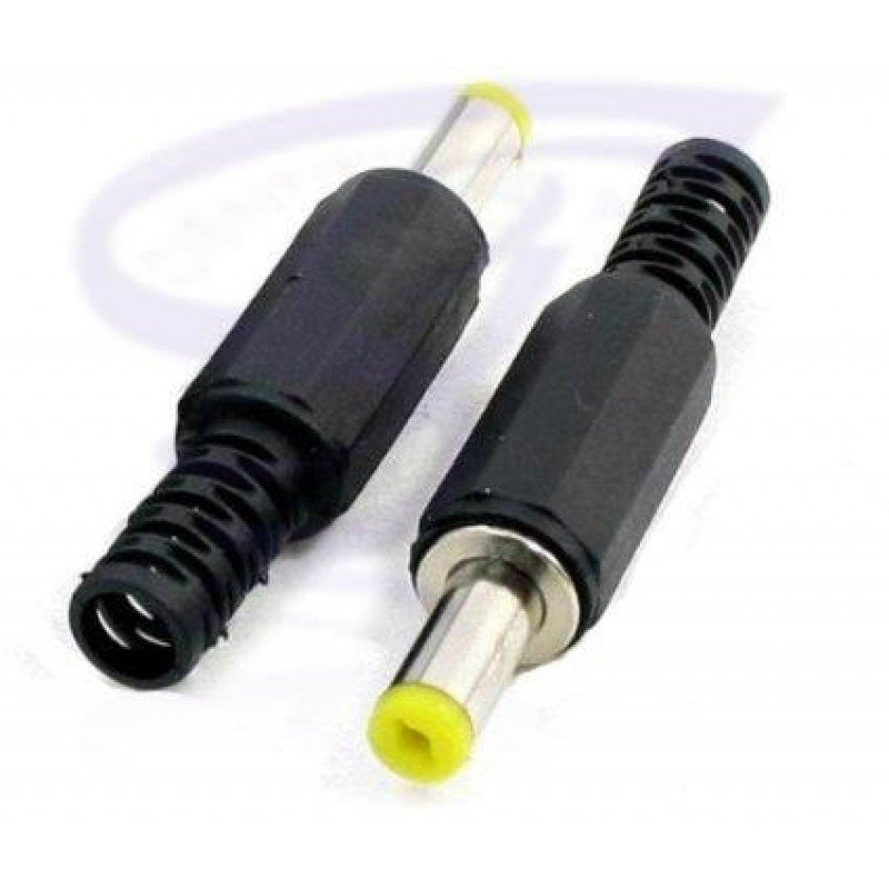 POWER CABLE DC PLUG BLACK 1.7X4X9.5 ΤΕΛΙΚΟ ΒΥΣΜΑ ΡΕΥΜΑΤΟΣ ΜΑΥΡΟ DC021B