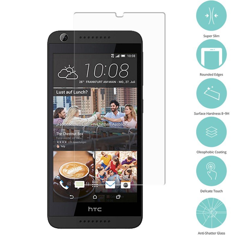 Premium Tempered Glass Screen Protector PRO+ 9H 0.3mm HTC Desire 626 - 626S Γυάλινο Προστατευτικό Οθόνης