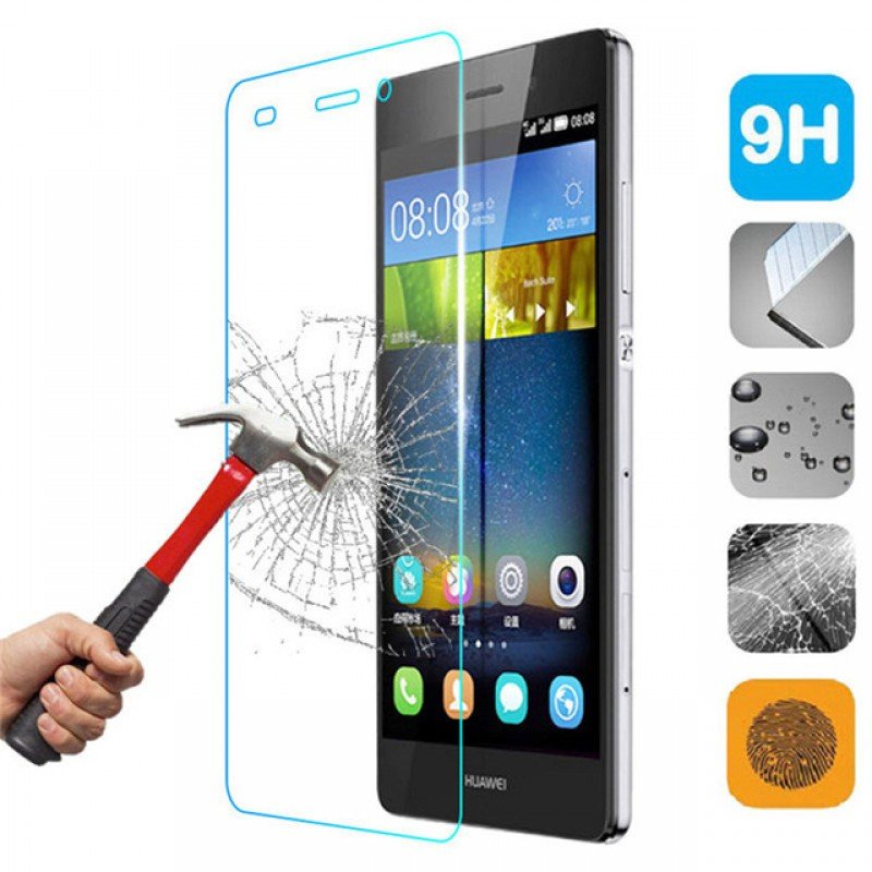 Premium Tempered Glass Screen Protector PRO+ 9H 0.3mm Huawei Y5 - Y6 - Y3 II - Y5 II - Y6 II - Honor 4C - 5C - 5X Γυάλινο Προστατευτικό Οθόνης