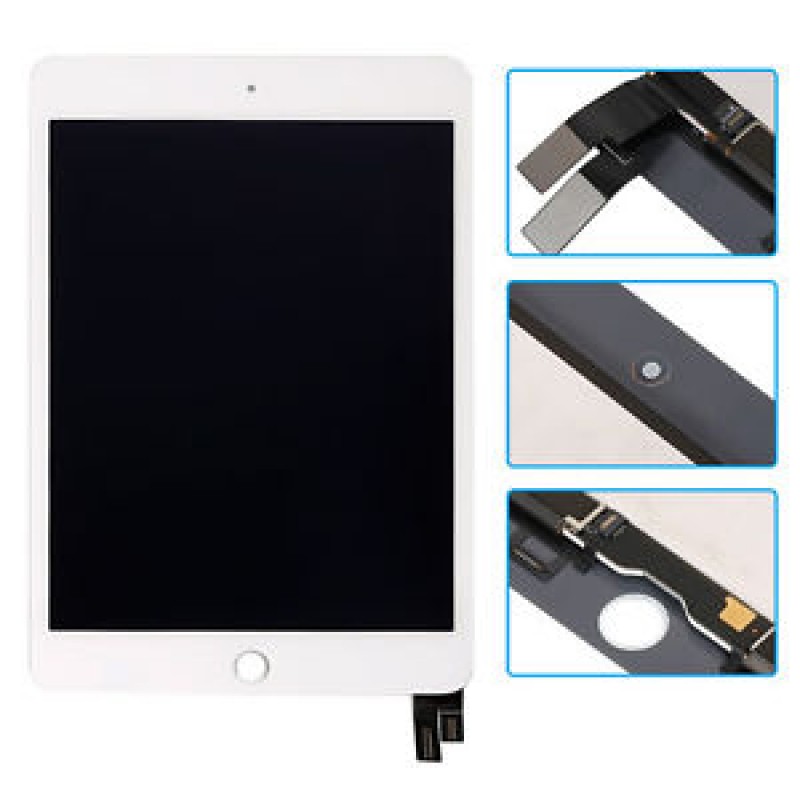 LCD & TOUCHSCREEN-DIGITIZER IPAD MINI 4 WHITE ΟΘΟΝΗ & ΤΖΑΜΙ ΑΦΗΣ ΛΕΥΚΗ A1538 A1550