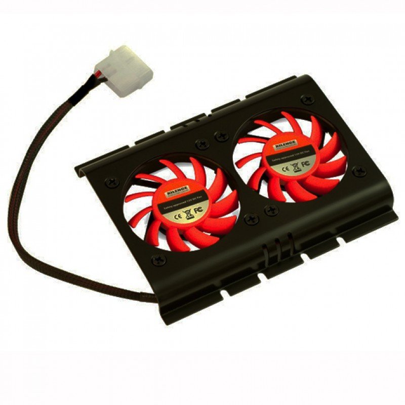 COOLER HARD DISK 3.5 XILENCE DUAL FAN COO-XPHD.2F.B (PC)