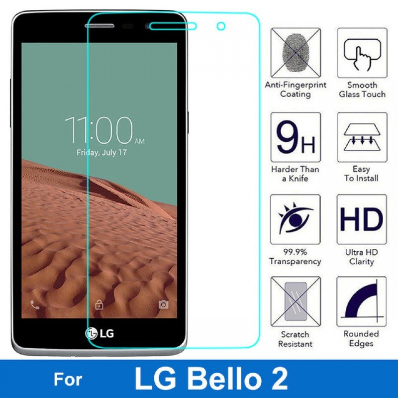 Premium Tempered Glass Screen Protector PRO+ 9H 0.3mm LG L Bello 2 Max Γυάλινο Προστατευτικό Οθόνης