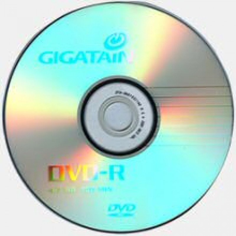 GIGATAIN DVD-R 4.7Gb 16Χ ΚΕΝΑ ΕΓΓΡΑΨΙΜΑ DVDR 120 CAKEBOX [PACK 25] AM-001