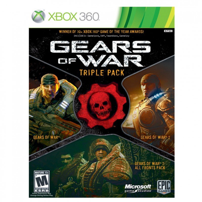 GEARS OF WAR TRIPLE PACK (360)