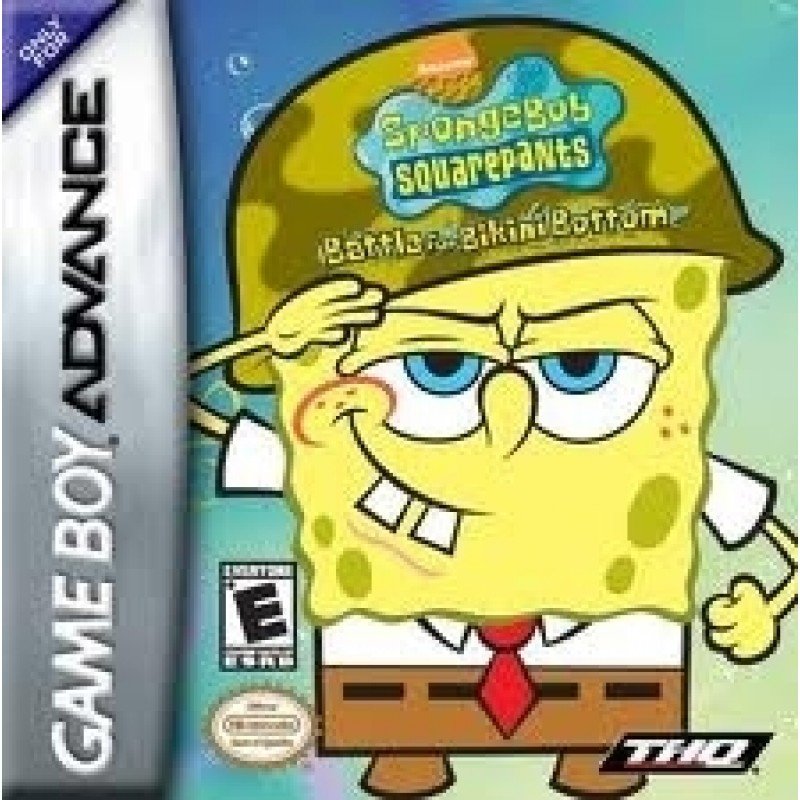 SPONGEBOB SQUAREPANTS: BATTLE FOR BIKINI BOTTOM -USED- (GBA/SP)