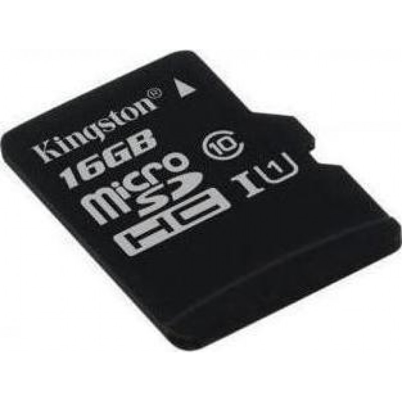 16GB MEMORY MICRO SD UHS-1 SDHC CARD CLASS 10 KINGSTON SDC10G2/16GBSP ΜΝΗΜΗ