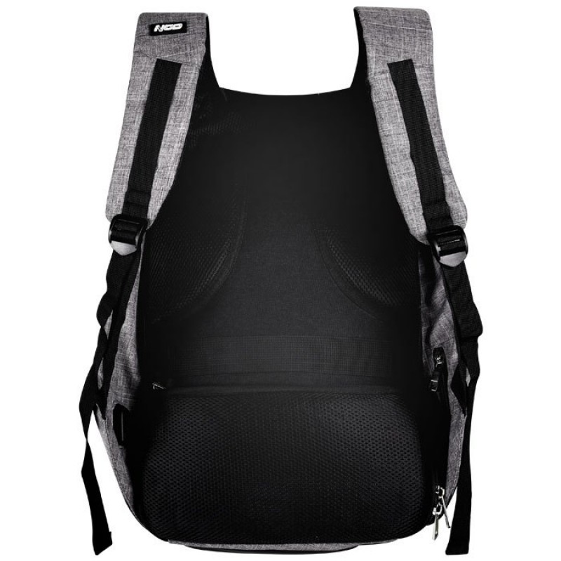 NOD Citysafe LBP-200 15.6 Back Bag Soft Black-Gray Υφασμάτινη Τσάντα Μεταφοράς Φορητού