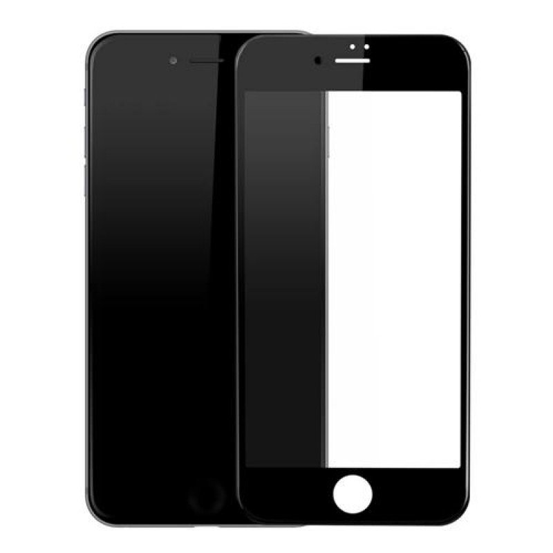 Tempered Glass Full Cover Screen Protector Black 9H 0.3mm iPhone 6 - 6S Γυάλινο Προστατευτικό Οθόνης