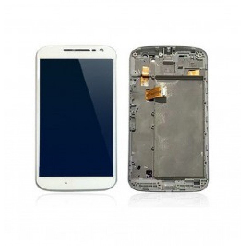 Οθόνη Lenovo Moto G4 LCD & Touchscreen - Digitizer High Copy White Οθόνη & Τζάμι Αφής Λευκή