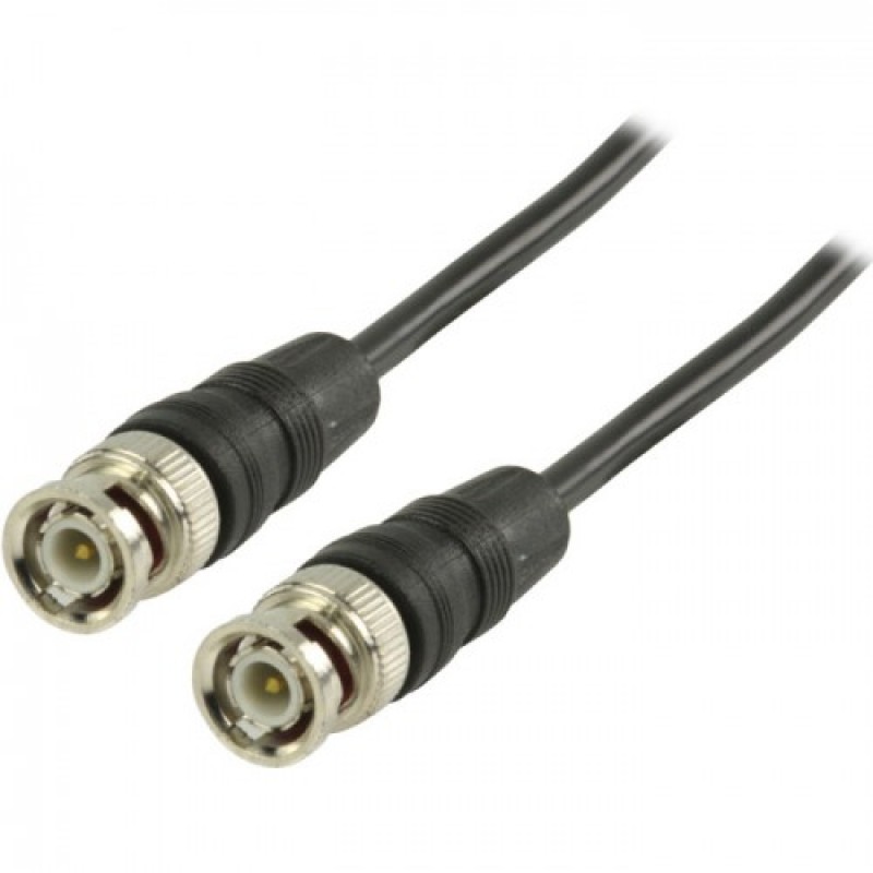 VALUELINE VLVP 01000B 2.00 BNC MALE CABLE TO BNC MALE 2m CCTV ΚΑΛΩΔΙΟ ΚΑΜΕΡΑΣ