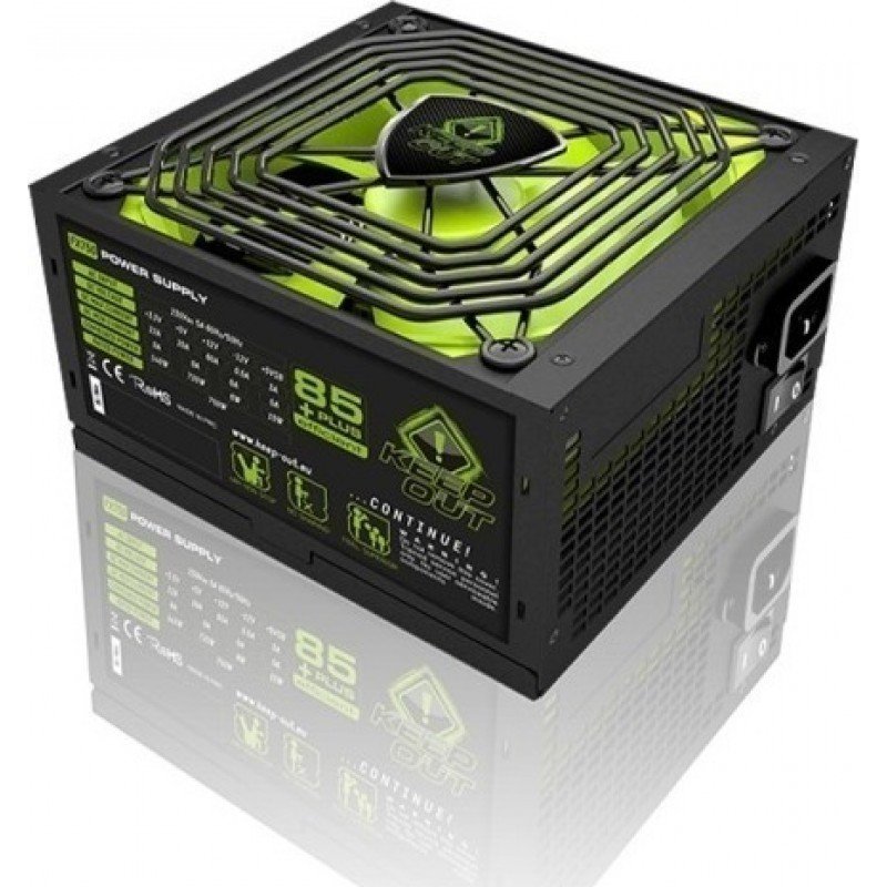 700w Power Supply Keepout Black-Green KP-FX700B Tower Psu Τροφοδοτικό Υπολογιστή Μαύρο-Πράσινο (PC)