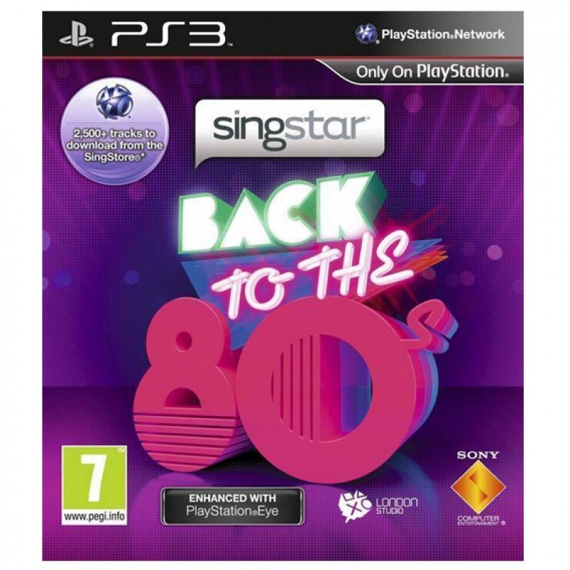 SINGSTAR BACK TO THE 80S -USED- (PS3)