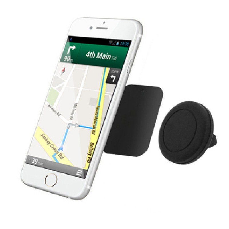 Μαγνητική Βάση Αεραγωγού Αυτοκινήτου Magnetic Car Phone Air Vent Holder Universal Black Base 21770