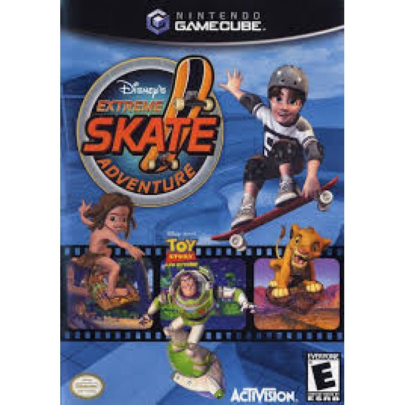 EXTREME SKATE ADVENTURE DISNEYS`S GAMECUBE (GC)