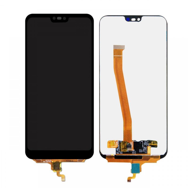 Οθόνη Huawei Honor 10 LCD & Touchscreen - Digitizer & Fingerprint Black Οθόνη & Τζάμι Αφής Μαύρη