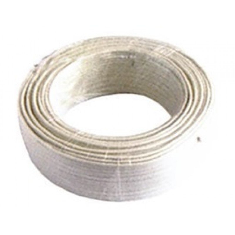 TELEPHONE CABLE WHITE 8C FLAT 8X7X0.12 100m ΚΑΛΩΔΙΟ ΤΗΛΕΦΩΝΙΚΟ ΛΕΥΚΟ HEC430W