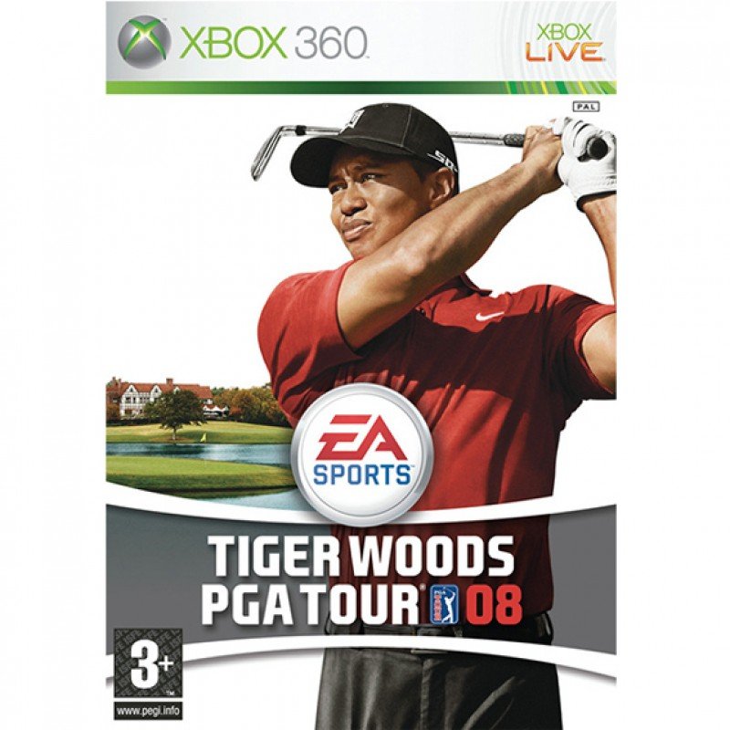 TIGER WOODS PGA TOUR 08 GOLF -USED- (360)