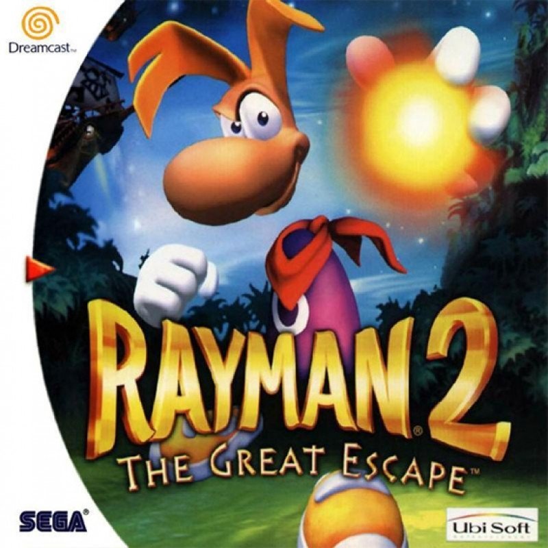 RAYMAN 2 THE GREAT ESCAPE SEGA DREAMCAST -USED- (DC)