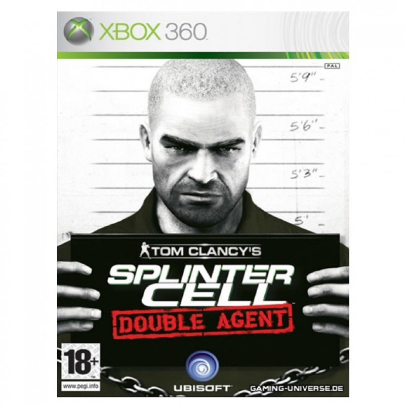 TOM CLANCYS SPLINTER CELL DOUBLE AGENT -USED- (360)