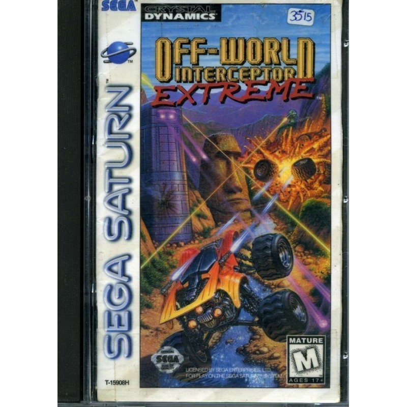 OFF WORLD INTERCEPTOR EXTREME SEGA SATURN -USED- (SS) -USA VER-