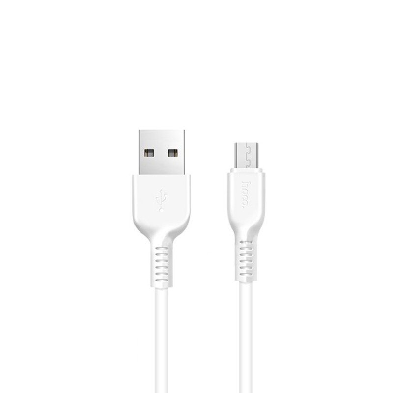 USB A 2.0 Cable Male To Type C Male White 3m Fast Charging Καλώδιο Φόρτισης Λευκό Hoco X20