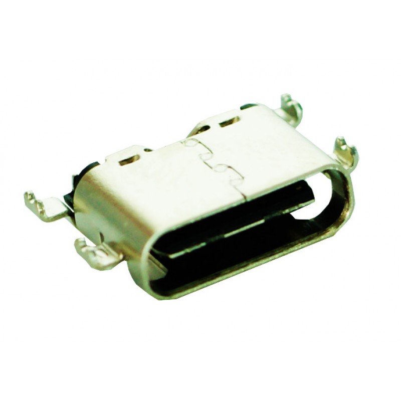 Power Adaptor Type C Female Metallic Βύσμα Τροφοδοσίας