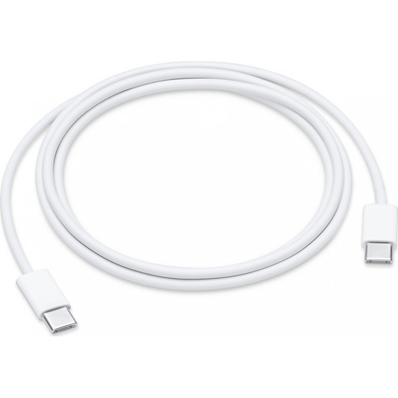 Apple USB 3.1 Type C Cable Male To Type C Cable Male White 2m Original MLL82ZM/A Αυθεντικό Καλώδιο Σύνδεσης Λευκό