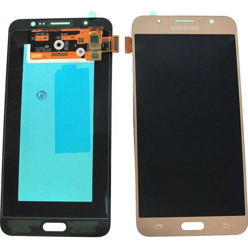 Οθόνη Samsung Galaxy J7 2016 SM-J710F GH97-18855A Original LCD & Touch Gold Αυθεντική οθόνη & Τζάμι Αφής Χρυσή