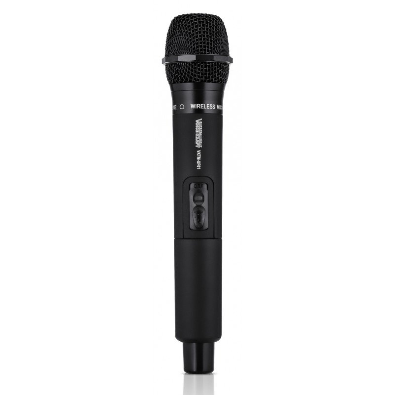 Microphone Wireless Black UHF Karaoke Voice Kraft Μικρόφωνο Ασύρματο Δυναμικό VKTM-UF01