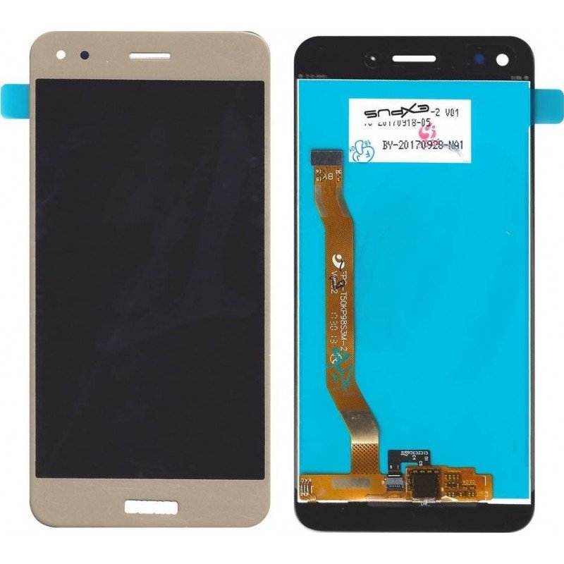 Οθόνη Huawei P9 Lite Mini - Y6 Pro 2017-Enjoy 7 LCD & Touchscreen - Digitizer Gold Οθόνη & Τζάμι Αφής Χρυσή