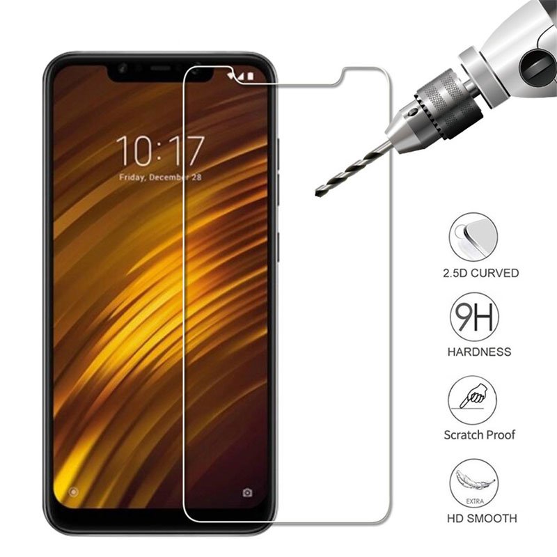 Premium Tempered Glass Screen Protector 9H 0.3mm Pocophone F1 Γυάλινο Προστατευτικό Οθόνης