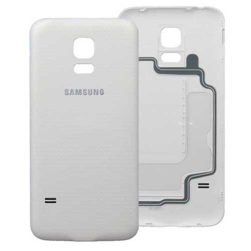 Καπάκι Μπαταρίας Λευκό Samsung Galaxy S5 Back Battery Cover White