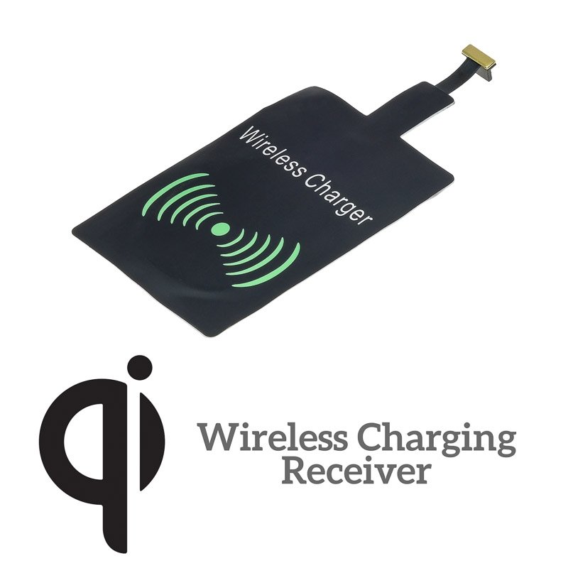 Qi Wireless Receiver/Charger Micro Usb Αντάπτορας Ασύρματης Φόρτισης QK5-E4