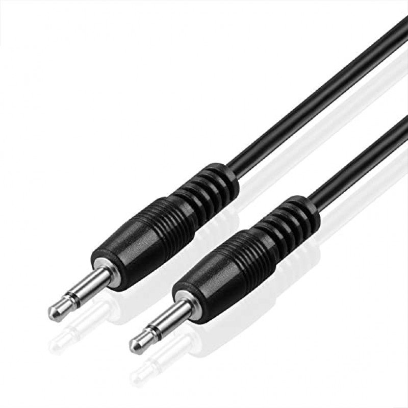 Jack 3.5 Male To Jack 3.5 Male Sound Audio Mono Cable-408 1.2m Καλώδιο Ήχου Μονοφωνικό