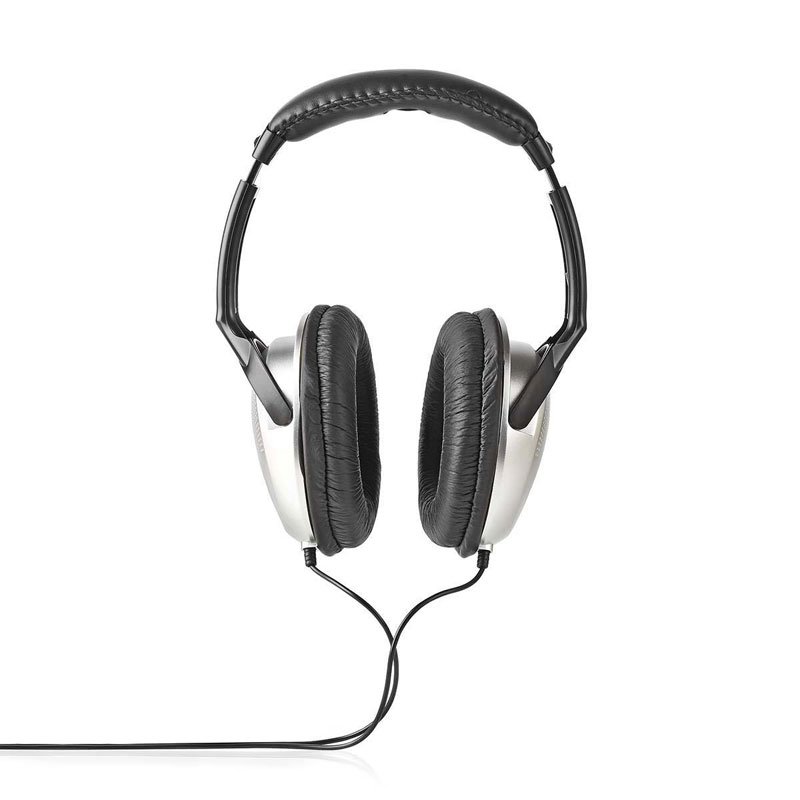 Ακουστικά Ενσύρματα & Ρύθμιση Έντασης Over Ear Headphones 6m NEDIS HPWD1201BK