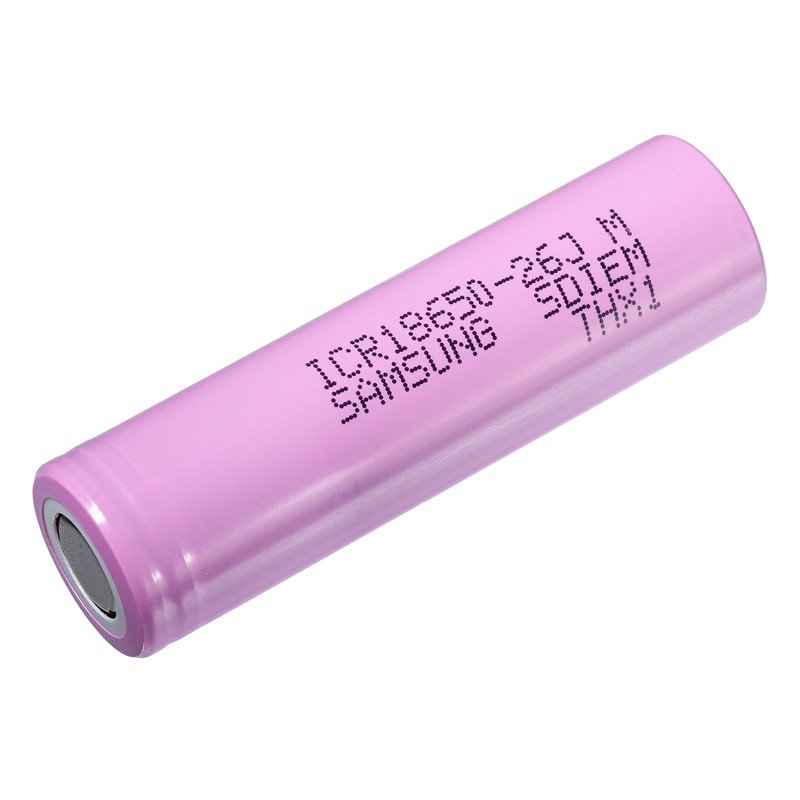 Μπαταρία Επαναφορτιζόμενη Samsung 18650 Battery Rechargeable ICR-26J Li-ion 2600mha 9.43Wh