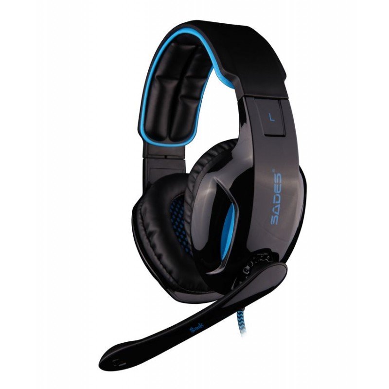 Ακουστικά & Μικρόφωνο Sades SA-902 Comfortable Gaming Headset Fullsize Multimedia 7.1 Black