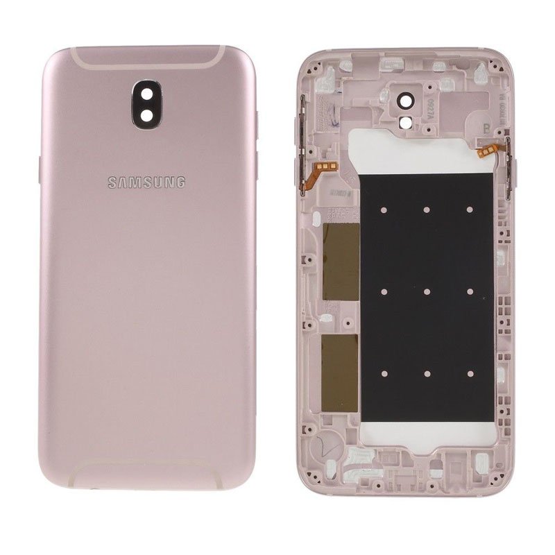 Καπάκι Μπαταρίας Samsung J7 2017 J7 Pro 2017 Ροζ-Χρυσό Back Battery Cover Pink-Gold