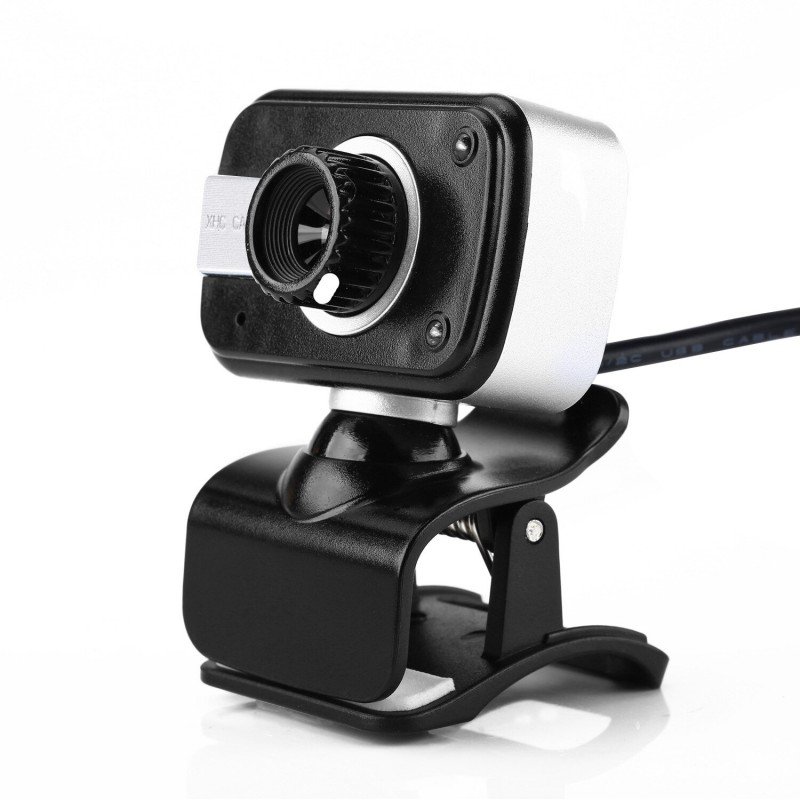 A7250B Web Camera 480p USB Black-Silver Κάμερα Υπολογιστή