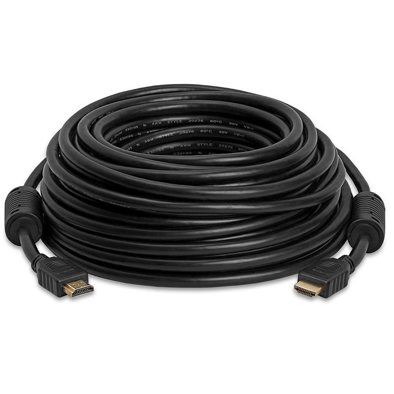 HDMI 1.4V Male To HDMI Male Cable 30m High Quality Καλώδιο HDMI Με Φερρίτη Ενισχυμένο