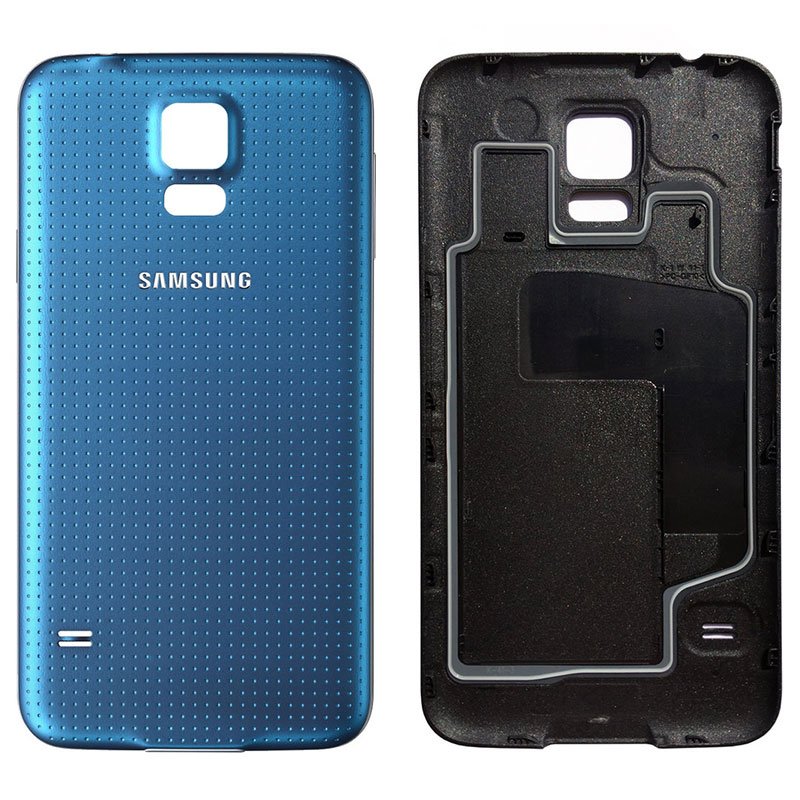 Καπάκι Μπαταρίας Μπλε Samsung Galaxy S5 Back Battery Cover Blue